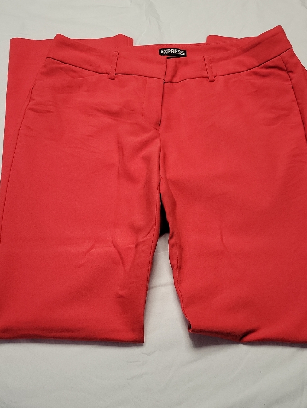 Express Coral Pink Editor Dress Pants